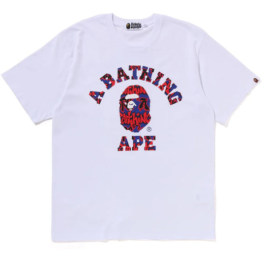 BAPE Graffiti College Tee