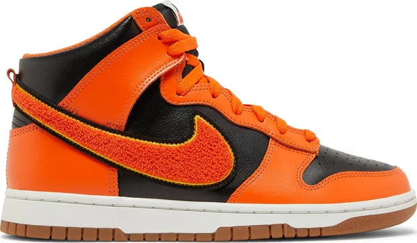 Dunk High 'Chenille Swoosh - Safety Orange'