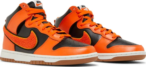 Dunk High 'Chenille Swoosh - Safety Orange'