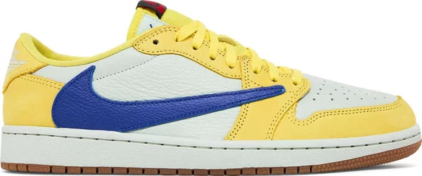 Travis X Jordan 1 Low 'Canary'