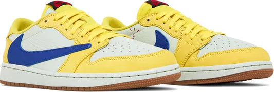 Travis X Jordan 1 Low 'Canary'