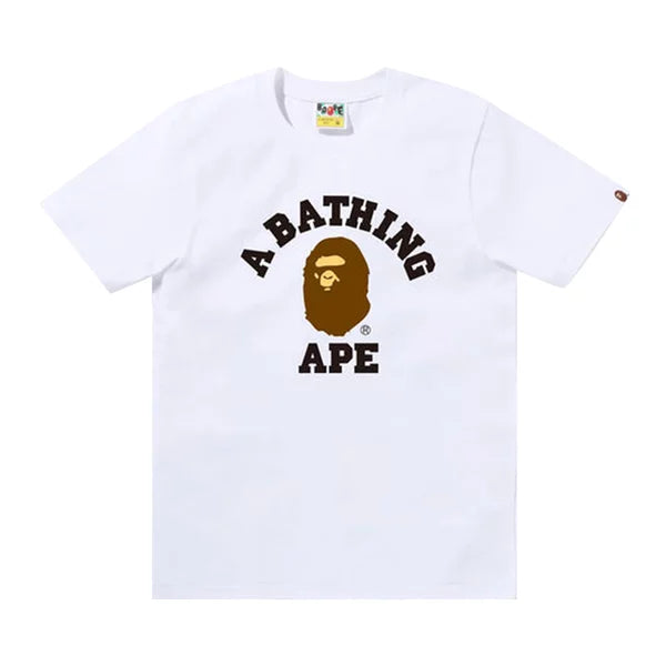 BAPE College Tee 'White'