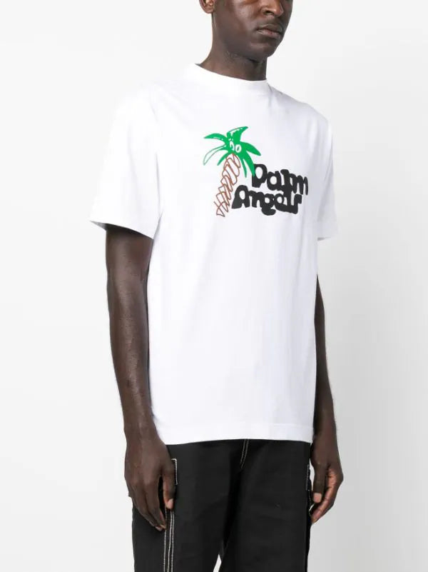 Palm Angels Sketchy White Tee