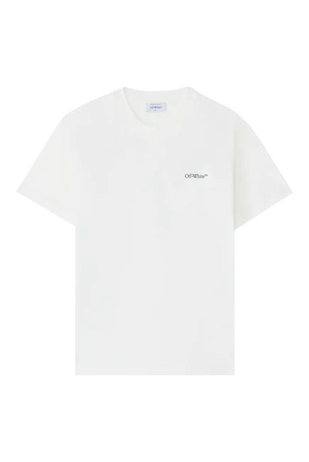 Off White Scratch Arrow White Tee