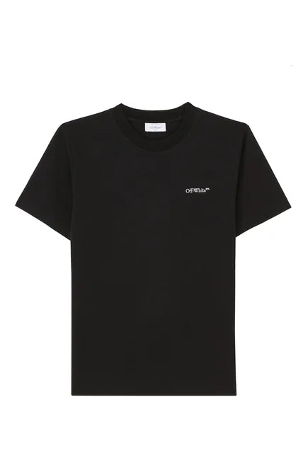 Off White Scratch Arrow Black Tee