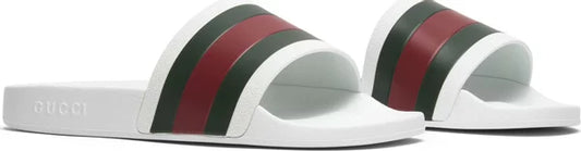 Gucci Pursuit '72 Rubber Slide 'White'