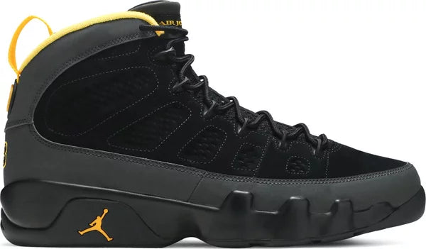 Jordan 9 Retro ‘Dark Charcoal University Gold’