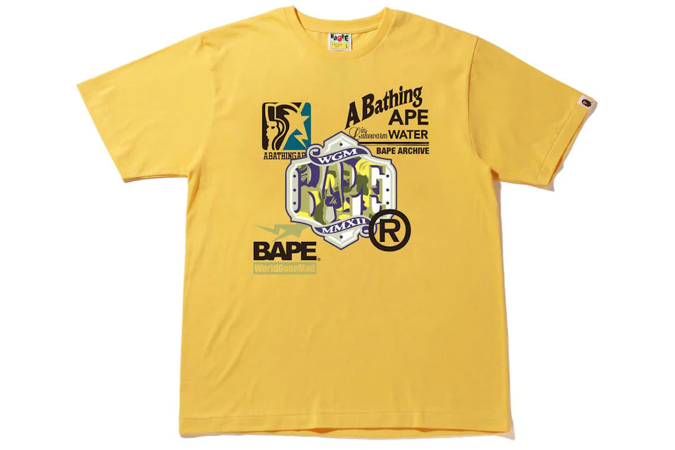 BAPE WGM MMXII 'Yellow'