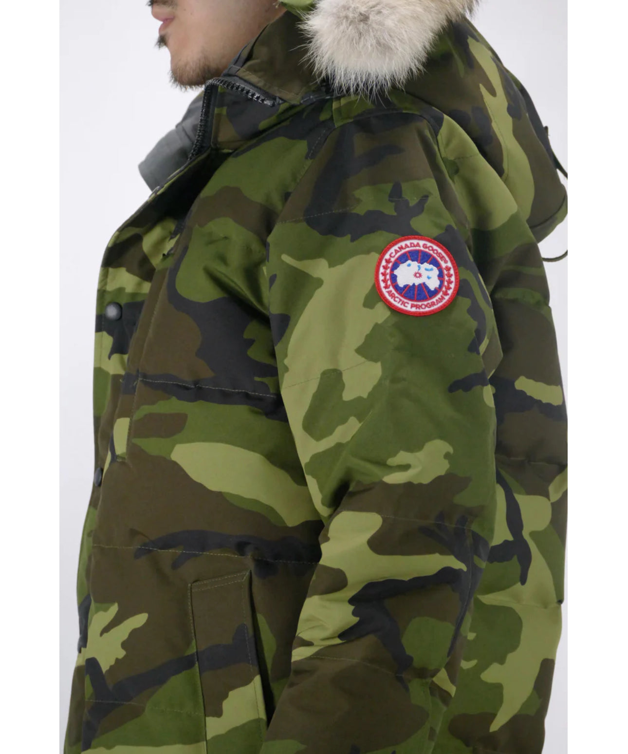 Canada Goose Green Camo Coat