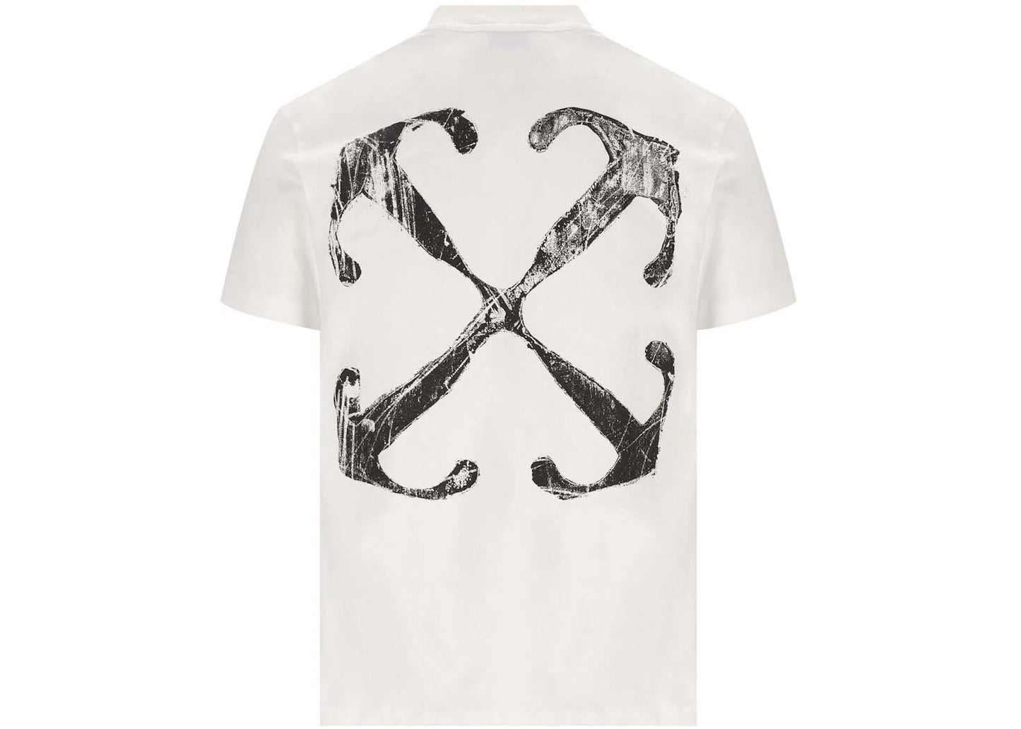 Off White Scratch Arrow White Tee