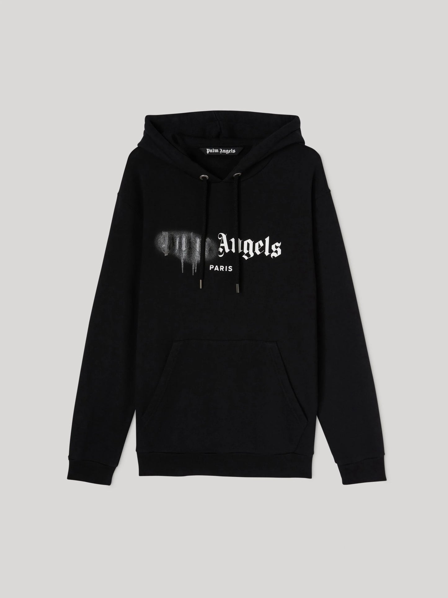 Palm Angels Spray Paint Hoodie 'Black'