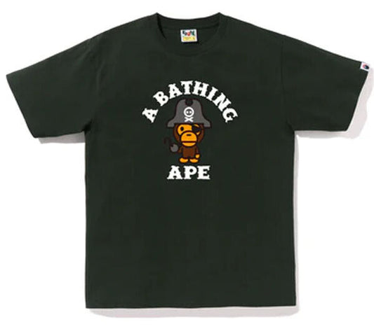 BAPE Captain Milo Pirate Tee 'Black'